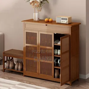 Shoerack Na Kiti Chake Brown Color