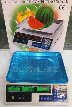 Rechargable Digital Price Computing Scale 40kg
