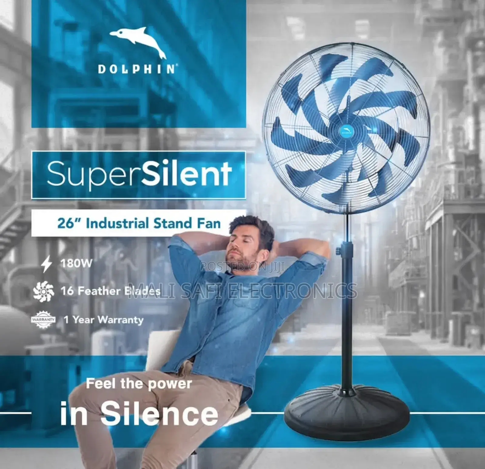 Dolphin Stand Fan