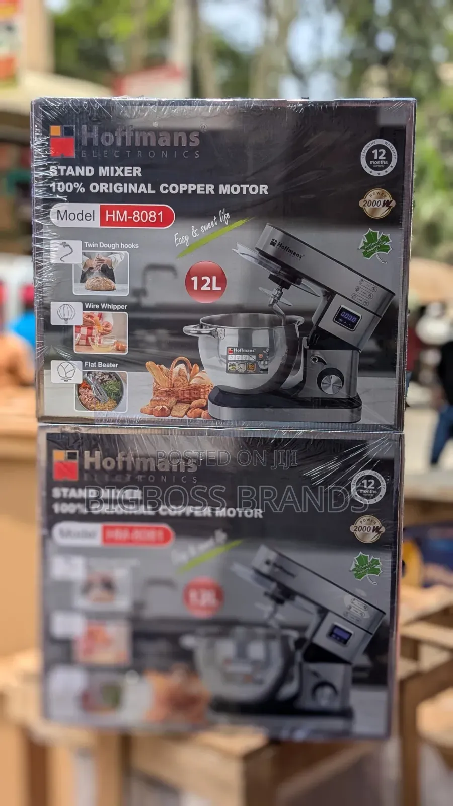 Hoffmans Stand Mixer 12L