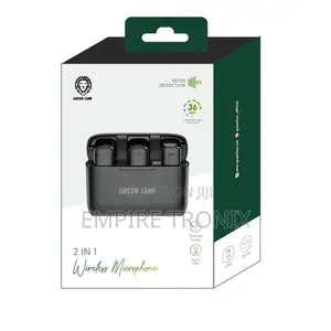 Green Lion 2-in-1 Wireless Microphone (Lightning Connector)