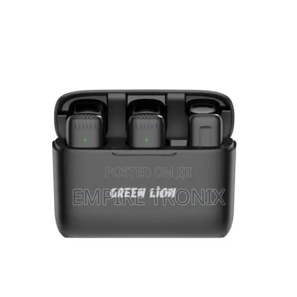 Green Lion 2-in-1 Wireless Microphone (Lightning Connector)