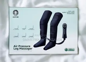 Green Lion Air Pressure Leg Massager - Black