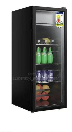 Pmax Showcase Fridge 95L With Top Mini Freezer