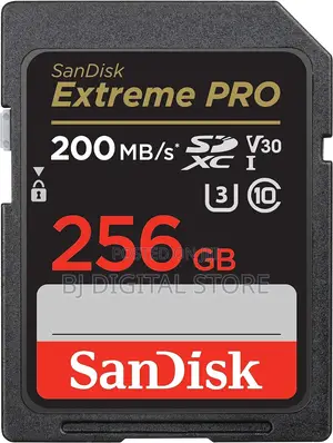 Sandisk 256GB Extreme PRO UHS-I SDXC Memory Card