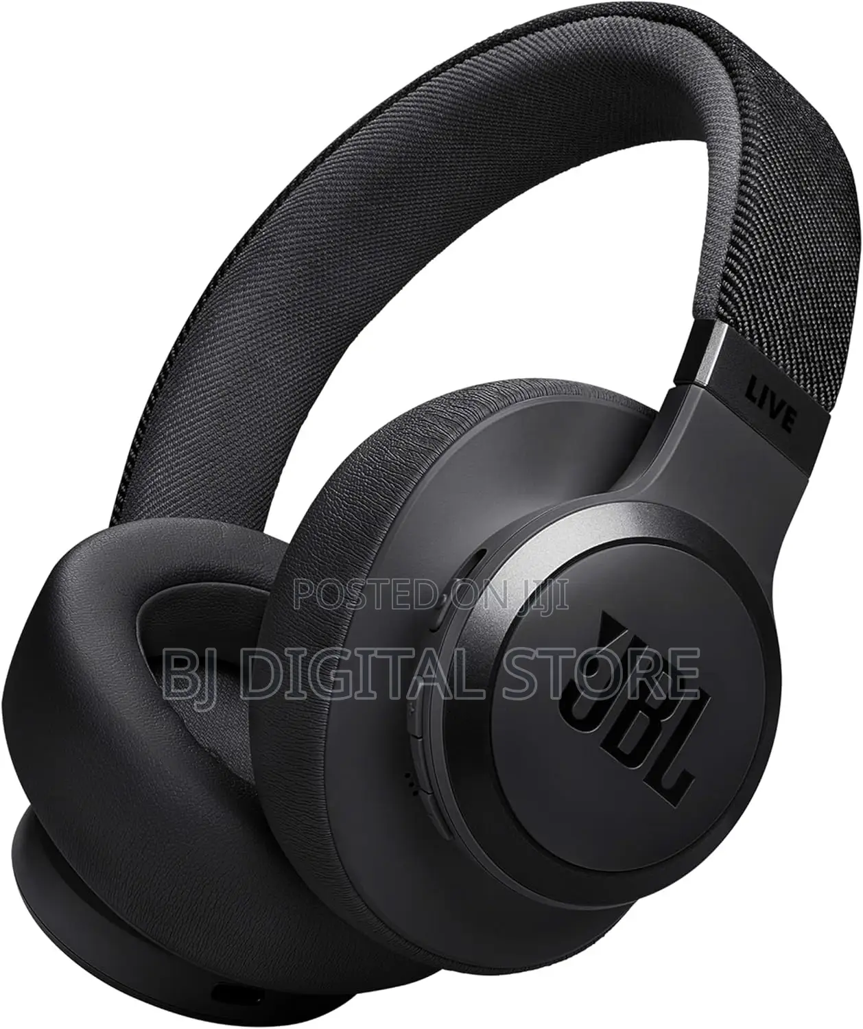 JBL Live 770 NC Over-Ear Noise-Cancelling Headphones