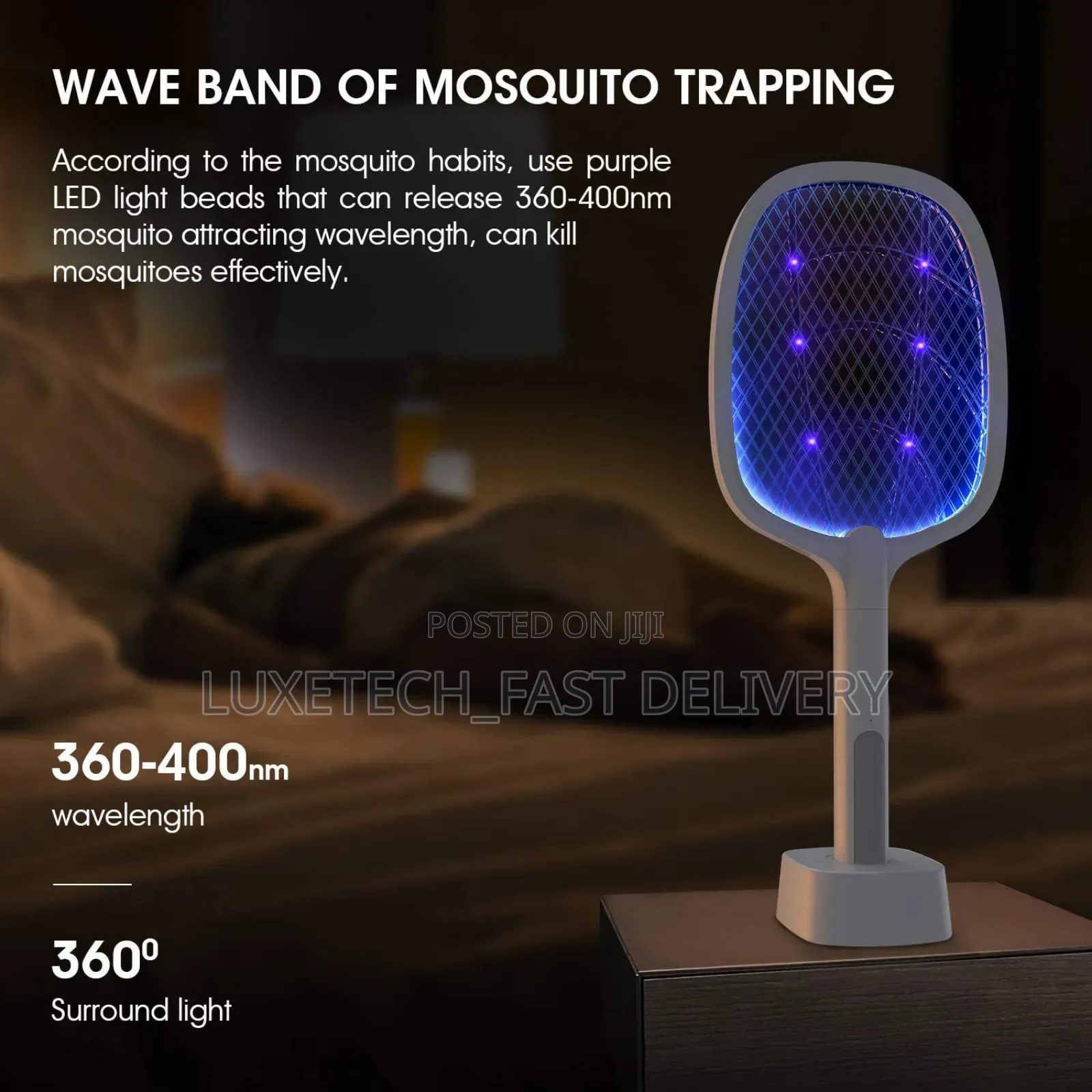 Portable Electric Mosquito Killer Repellent With Micro-Usb