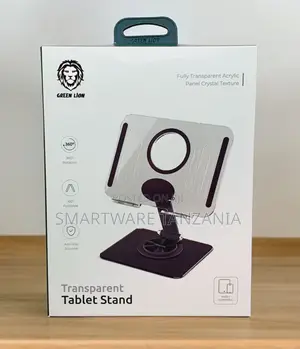 360° Rotatable iPad Stand Compact Acrylic Tablet Holder,