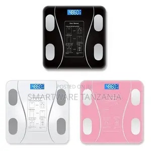 Digital Bathroom Body Weight Scales With Body Tape Measure