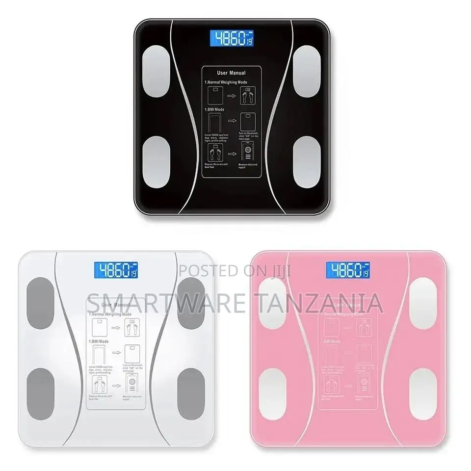 Digital Bathroom Body Weight Scales With Body Tape Measure