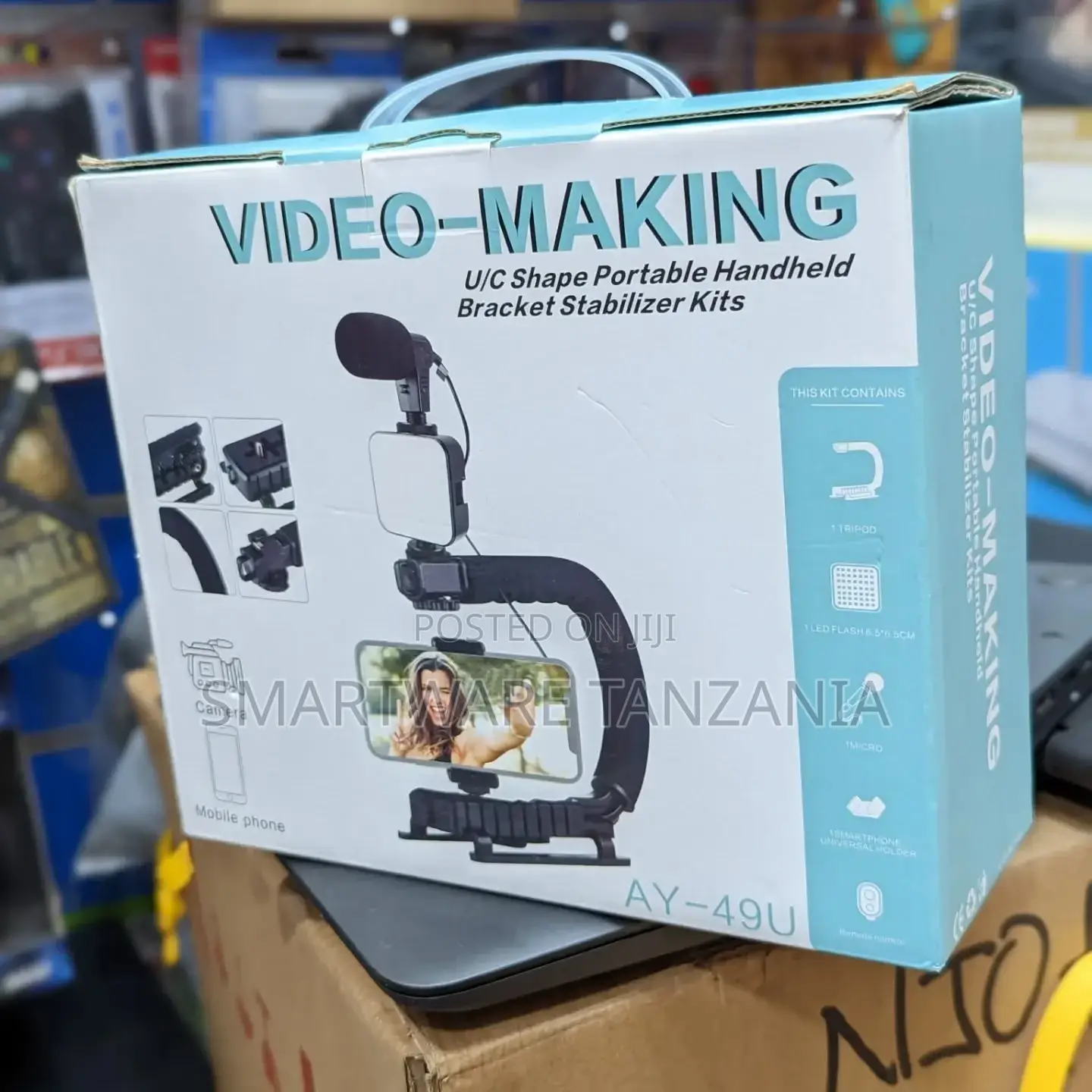 U Shaped Video Making Handheld Stabilizer Kit Camera Gimbal