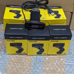 Webcam With Microphone, Usb Desktop Laptop Camera