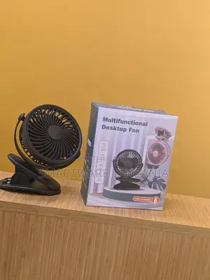 Mini Fan Usb Chargeable Portable Fan, 3 Speed For Desktop