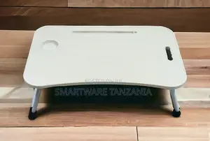Laptop Bed Table, Foldable Desk Table With Cup Holder Tray