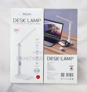 LED Desk Lamp Supports 10W Wireless Charging EU Plug