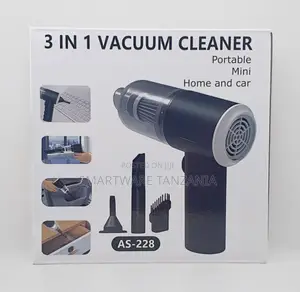 3 In 1 Portable Vacuum Cleaner With Blower, Rechargeable