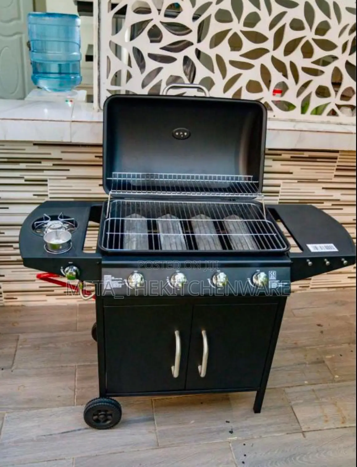 Decakila 4 Gas Burner Barbeque Grill