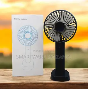 Mini Usb Rechargeable Portable Fan With Table Stand