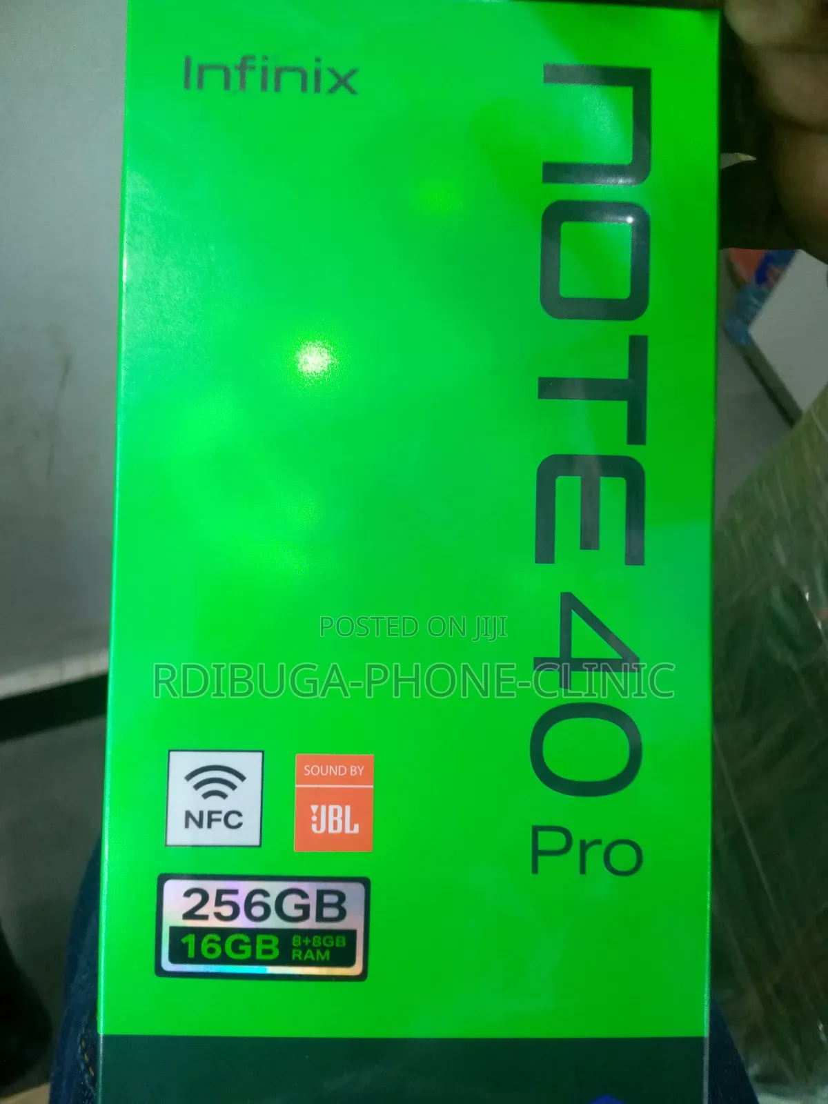 New Infinix Note 40 Pro 256 GB Blue