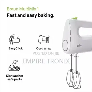 Braun Hand Mixer Multimix 1 HM102AI-HM100WH