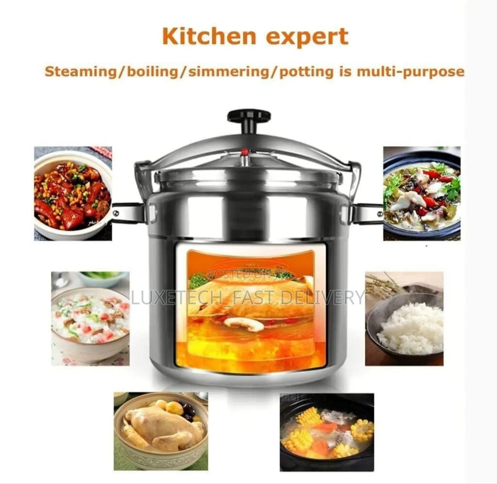 Commercial Pressure Cooker for Hotel, Restaurants 36L