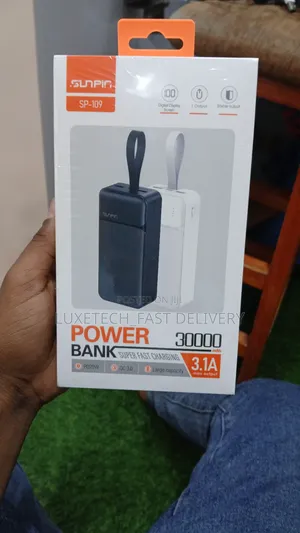 Sunpin Power Bank 30000 Mah Super Fast Charging