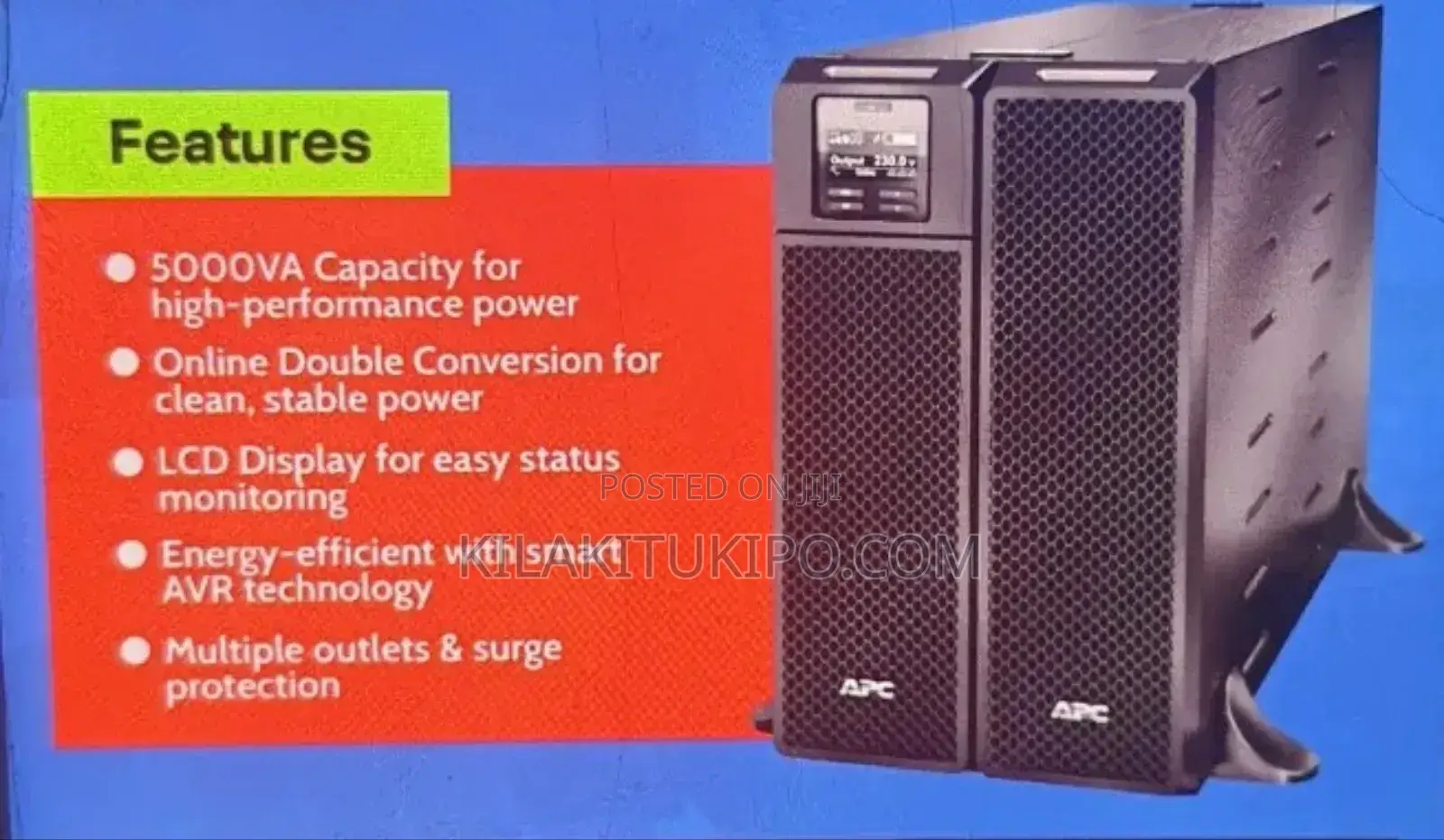 APC UPS Smart Srtg5kxli