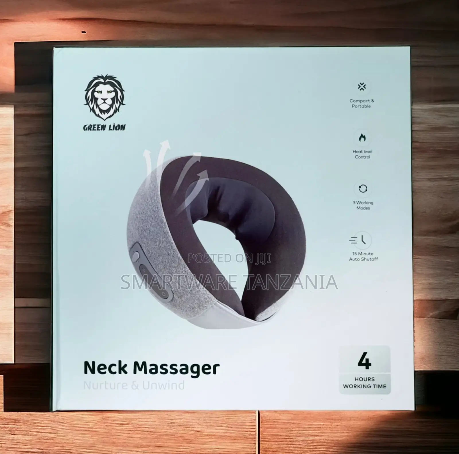 Massaging Neck Pillow, Kneading Massager, Memory Foam