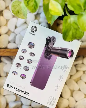 Phone Camera Lens, 9 In 1 Lens Kit, Zoom 0.36x Wide Angle