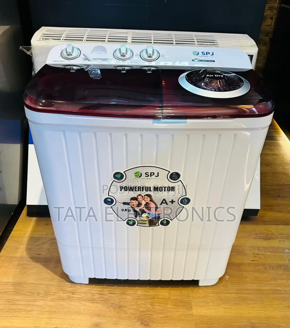 SPJ Semi-Auto Washing Machine 9 Kg || Top Load