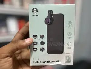 6 In 1 Phone Camera Lens Kit -0.63x Wide Angle Lens 15x