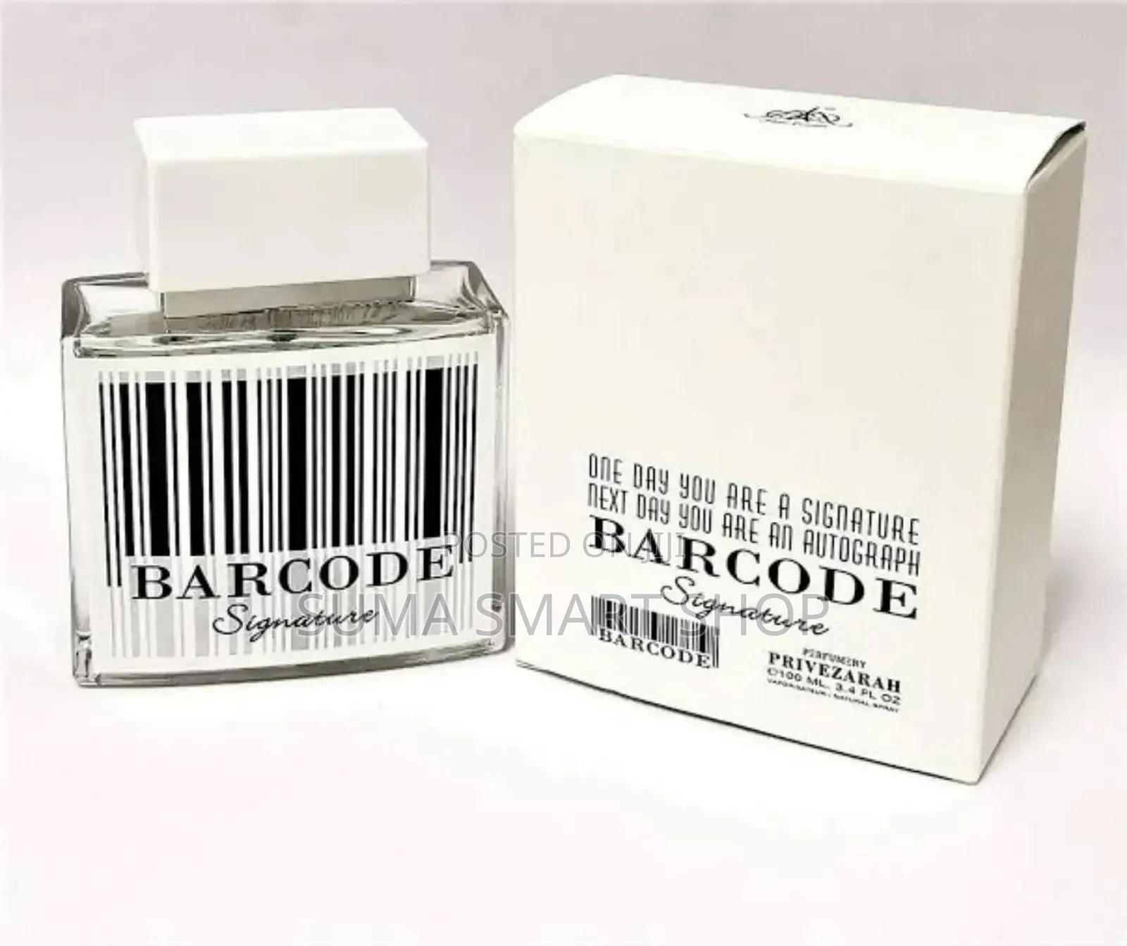 Signature Barcode Perfume .