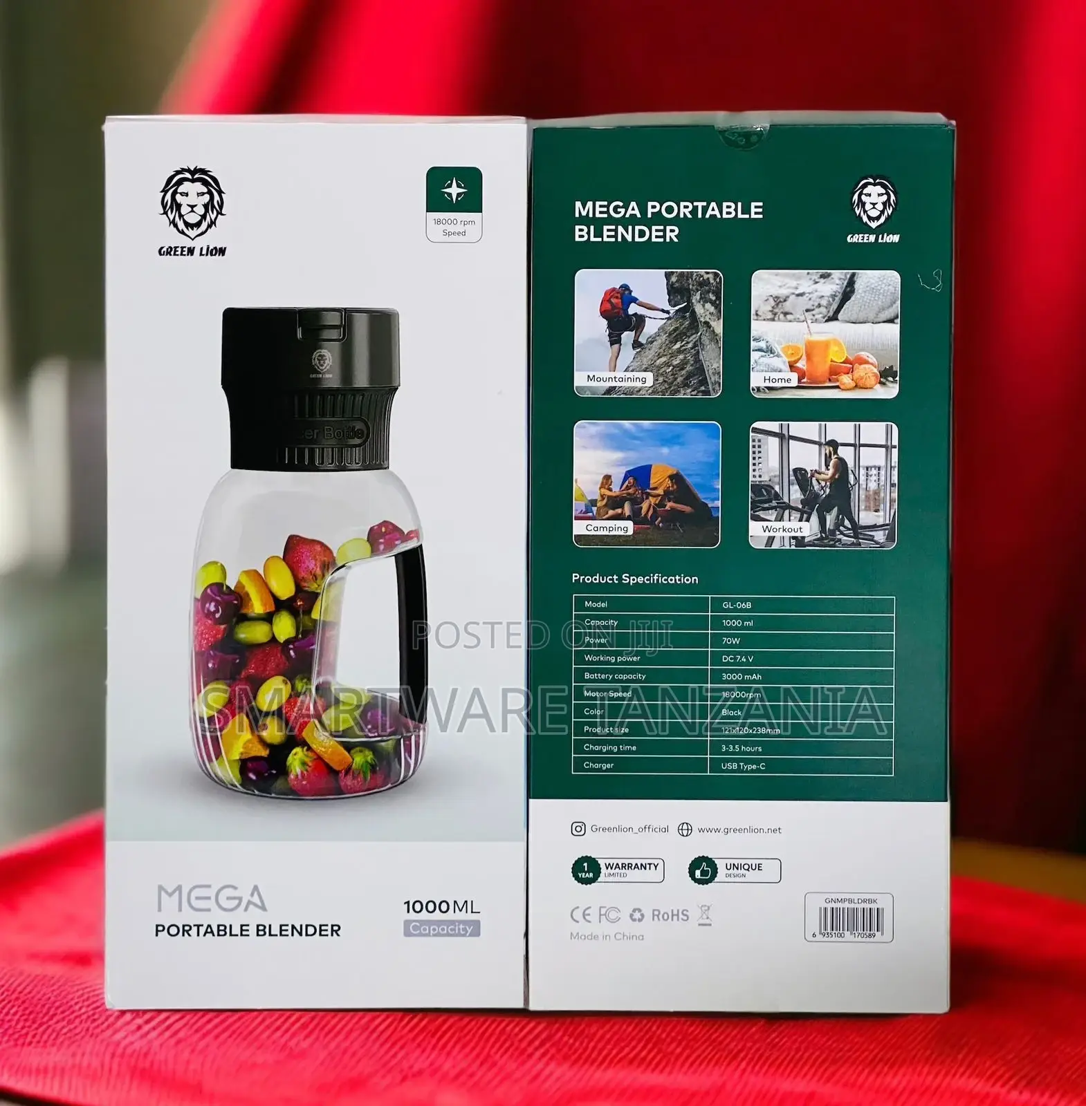 Portable Blender For Shakes, Smoothies Blended Drinks