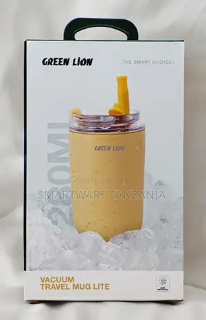 Green Lion Vacuum Travel Mug Lite 280ml Stainless Steel Body