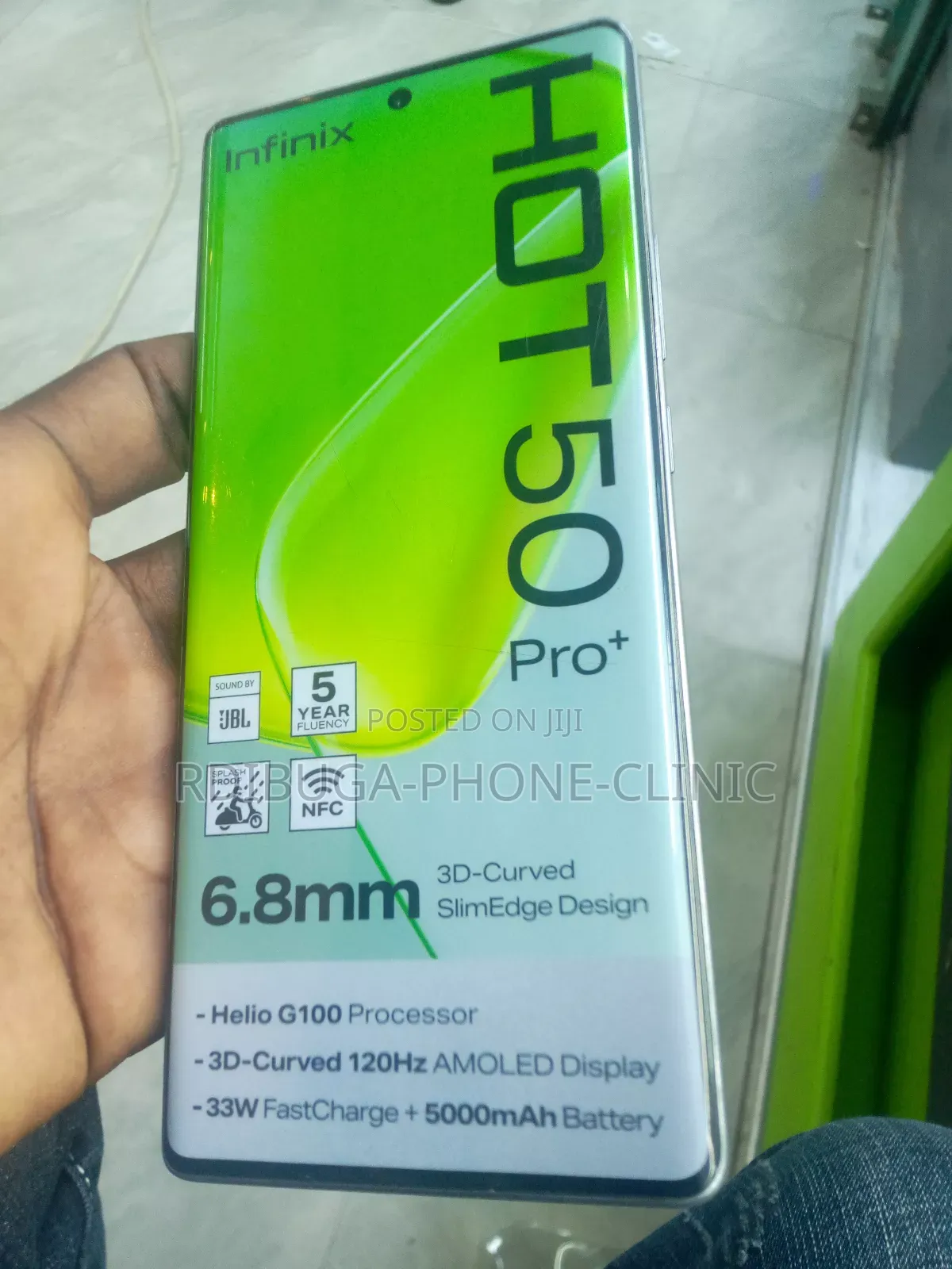 New Infinix Hot 50 Pro+ 4G 128 GB Silver