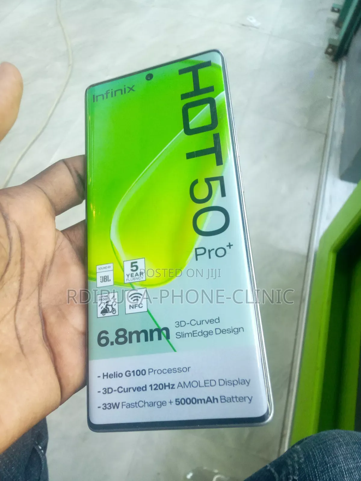 New Infinix Hot 50 Pro+ 4G 128 GB Silver