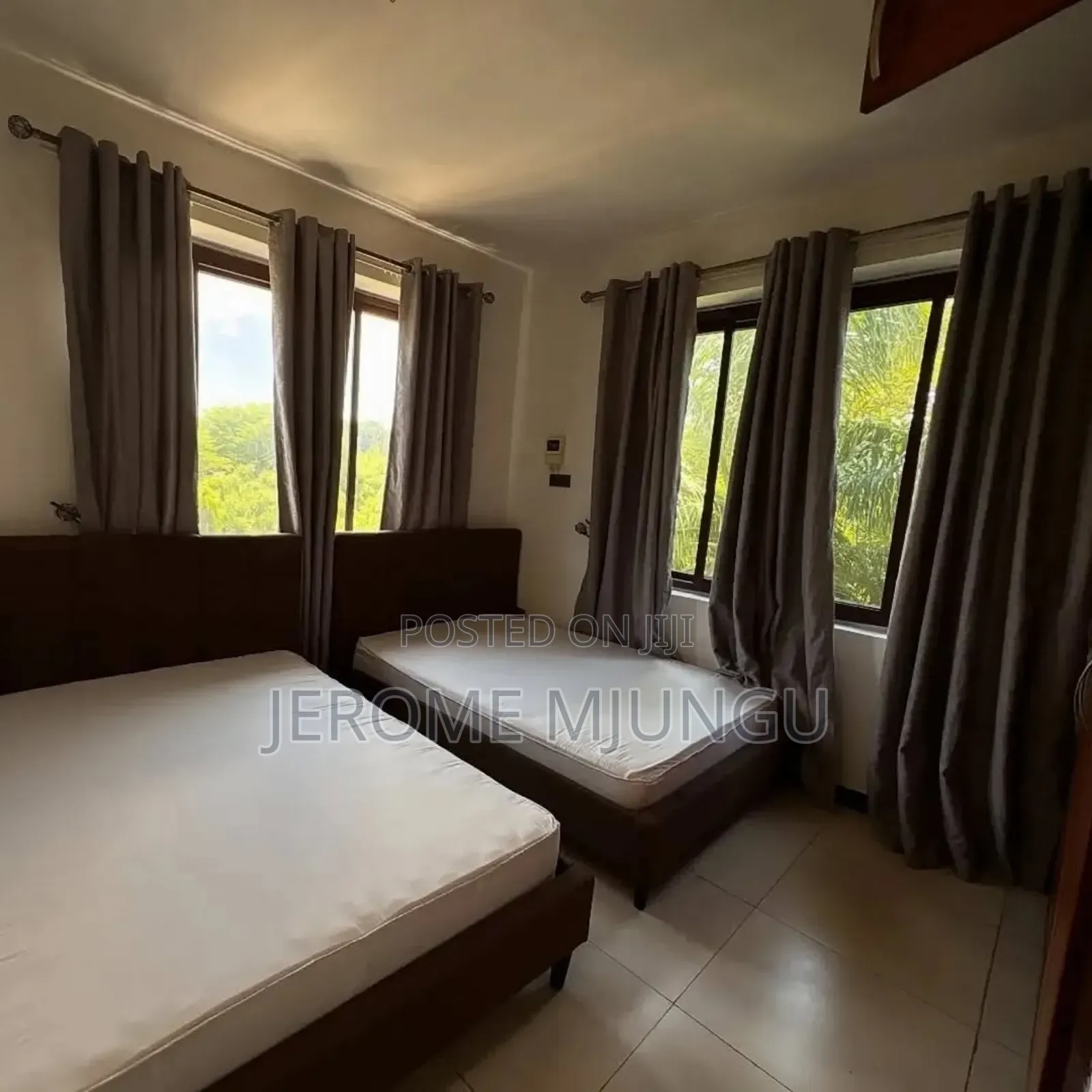 Furnished 3bdrm Apartment in Mikocheni for rent