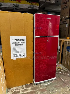 Snowsea Refrigerator 202L Red