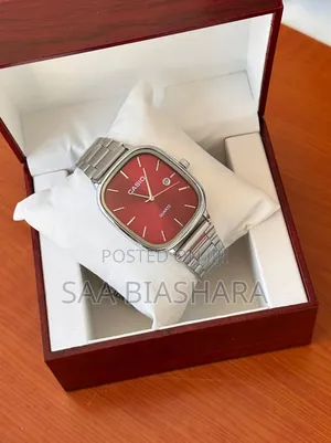 Casio Classy Watch Silver and Red
