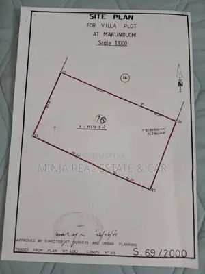 Cliff Beach Plot for Sale Makunduchi