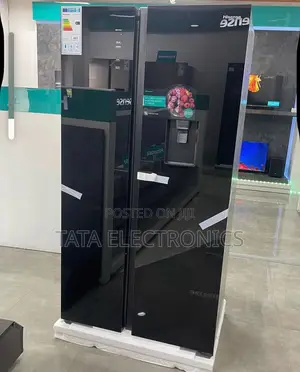 Hisense Refrigerator 508L || H670sit-Wd || Side-by-Side