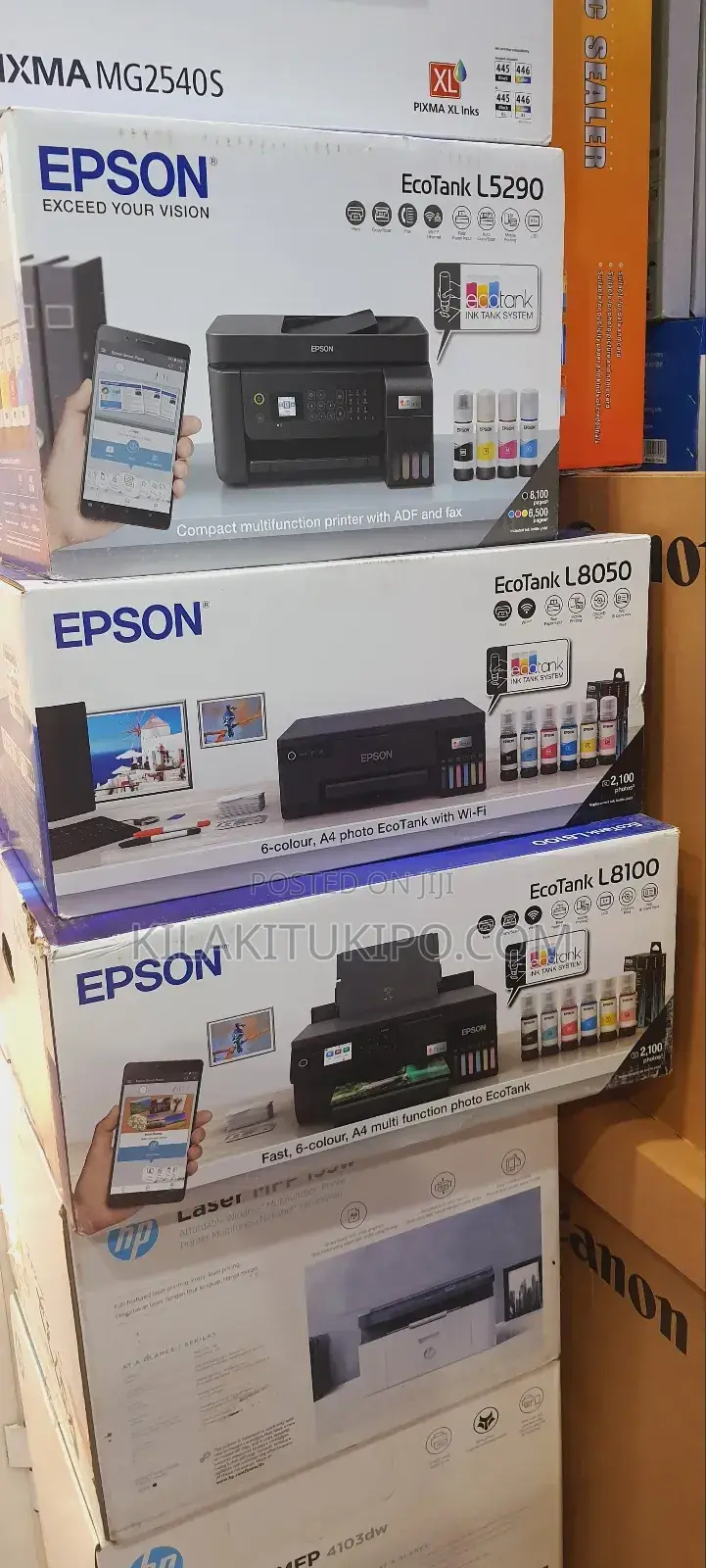 L8100 EPSON Printer All Series Available