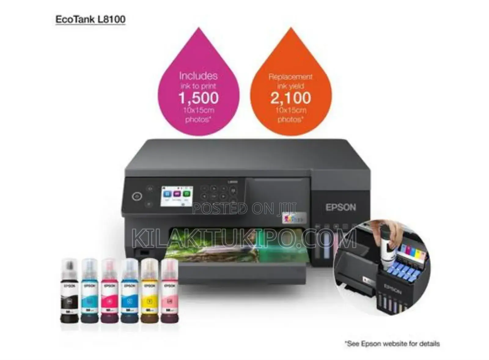L8100 EPSON Printer All Series Available