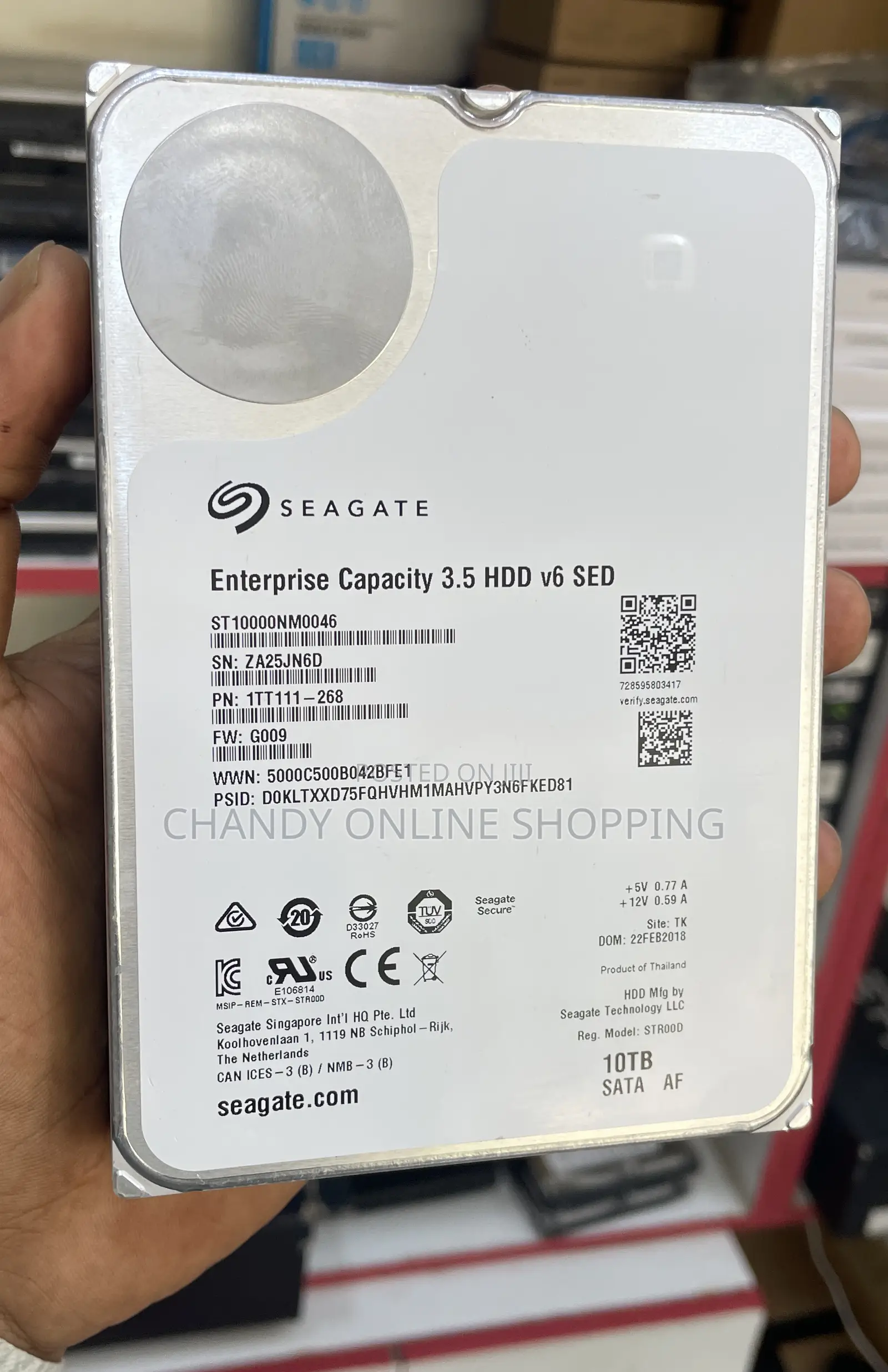 10tb Computer Seagate Hard Drive