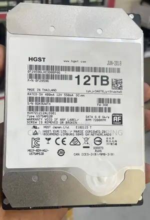 HGST 12tb Computer Hard Drive