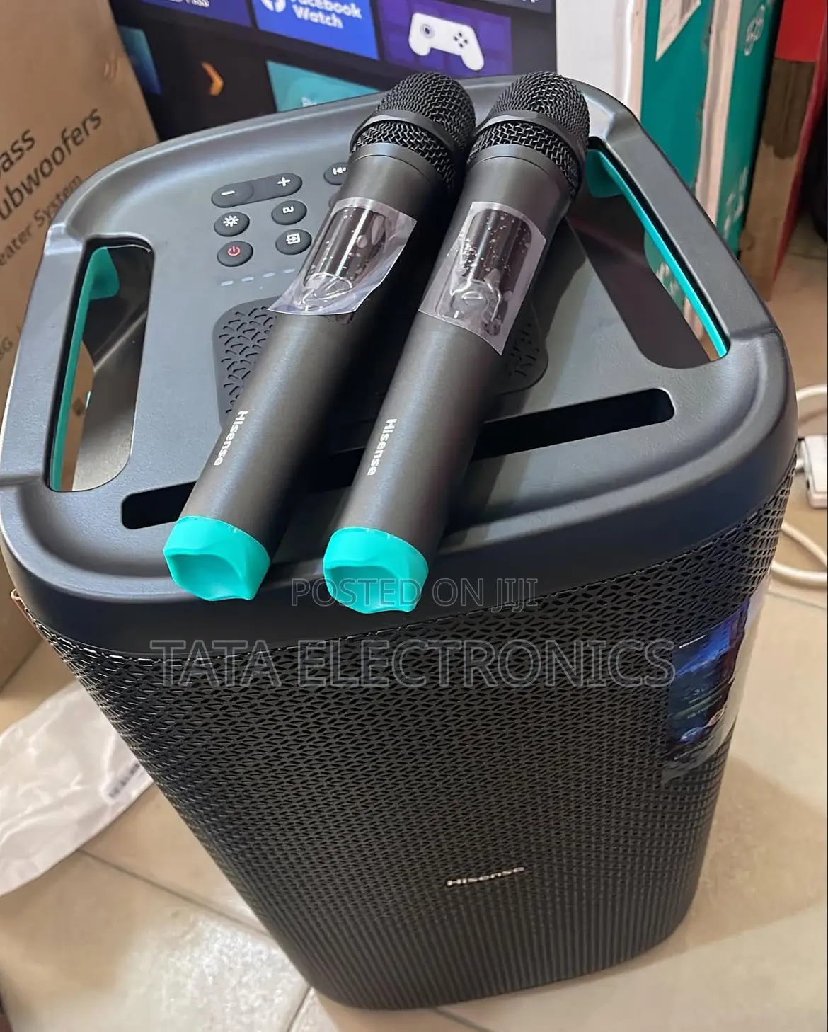 Hisense Party Rocker || 2 Wireless Mic || HP100