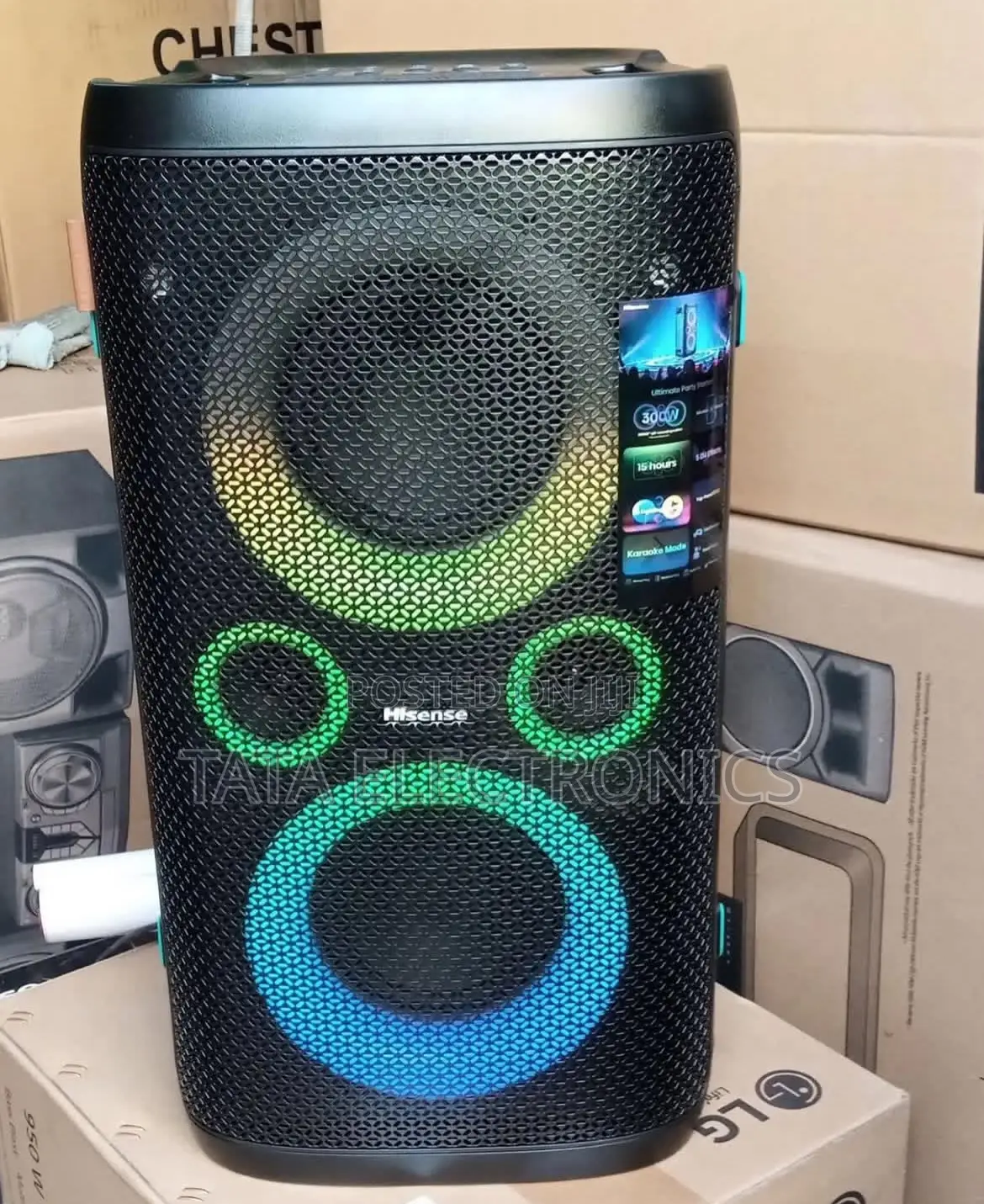 Hisense Party Rocker || 2 Wireless Mic || HP100