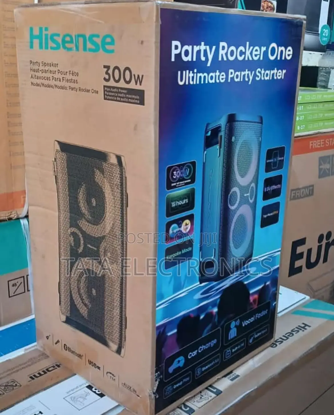 Hisense Party Rocker || 2 Wireless Mic || HP100