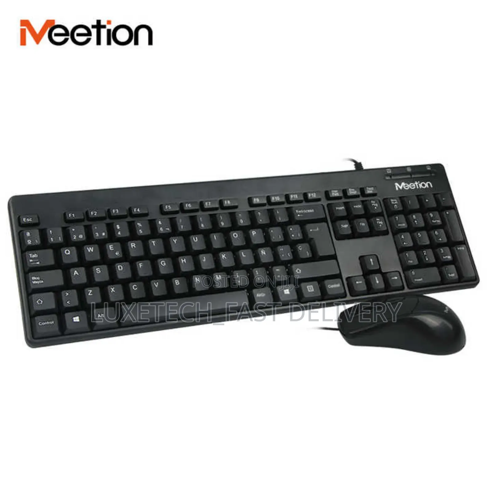 Meetion Wired Office Keyboard and Mouse Combo Set AT100
