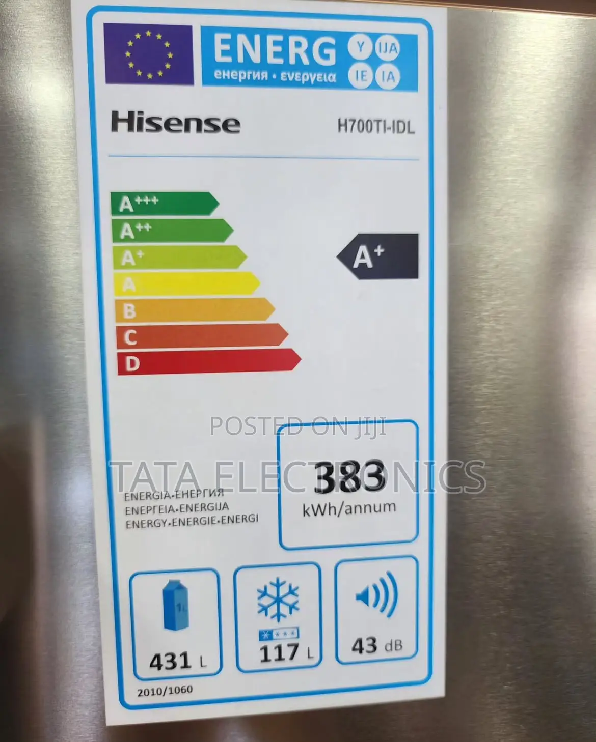 Hisense Refrigerator 548 Liter || H700ti-Idl
